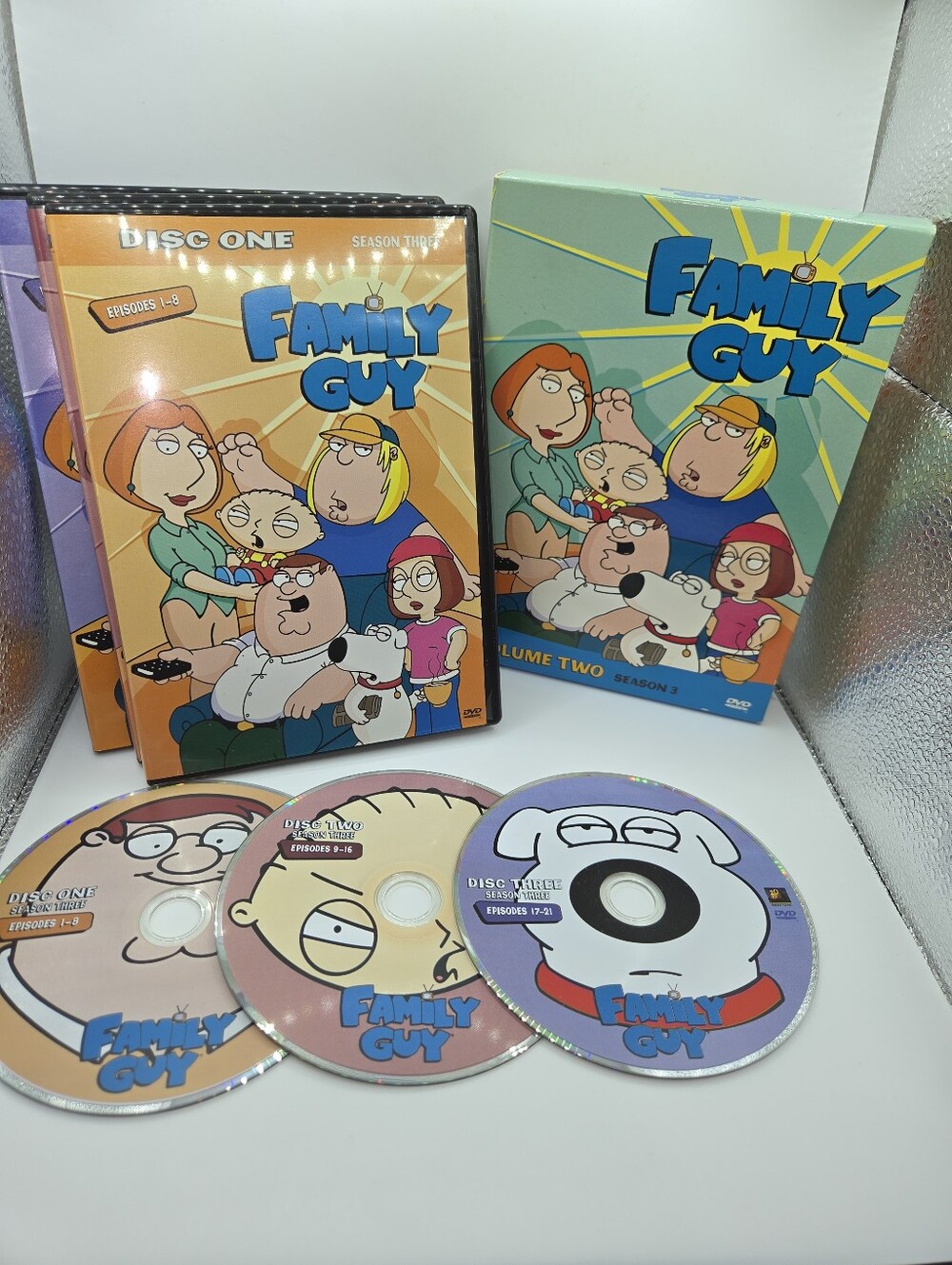 Family Guy Volume 2 Season 3 Three Disc